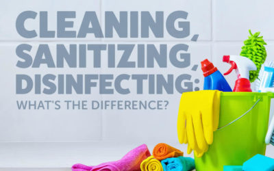 Cleaning, Disinfecting and Sanitising: Why They are Three Different Things