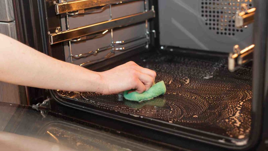 deep clean your oven